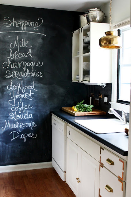 Inspiration :: Chalkboard Paint in the Kitchen (serendipity)