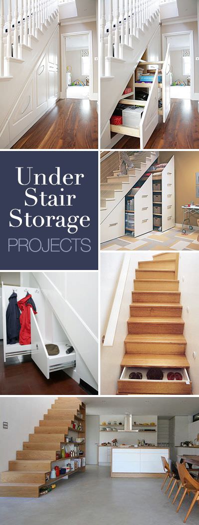 Under-the-Stairs Storage Ideas That Also Happen to Look Good