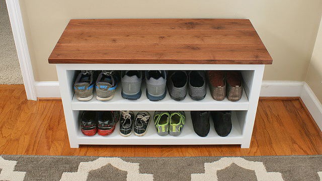 small shoe cupboard