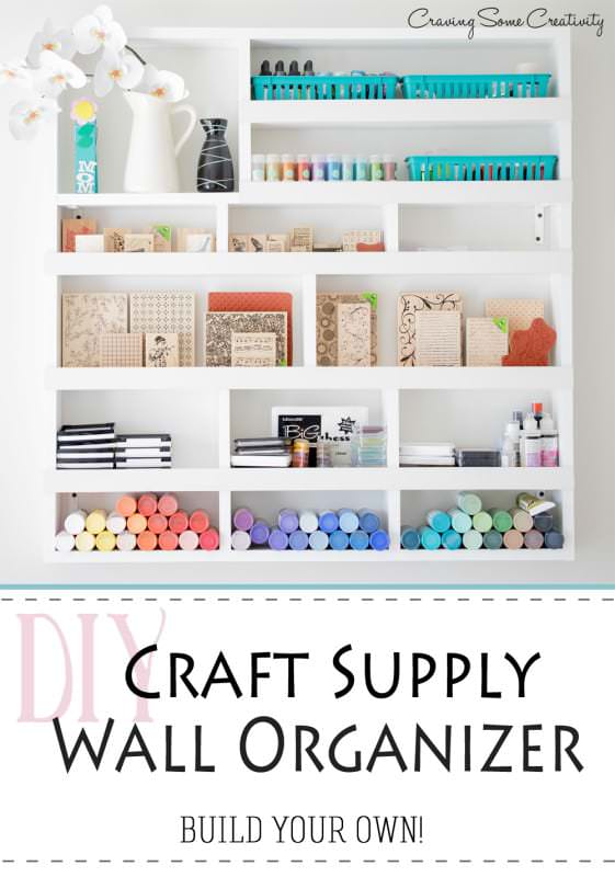 27 Clever Craft Storage Ideas for All Your Creative Supplies
