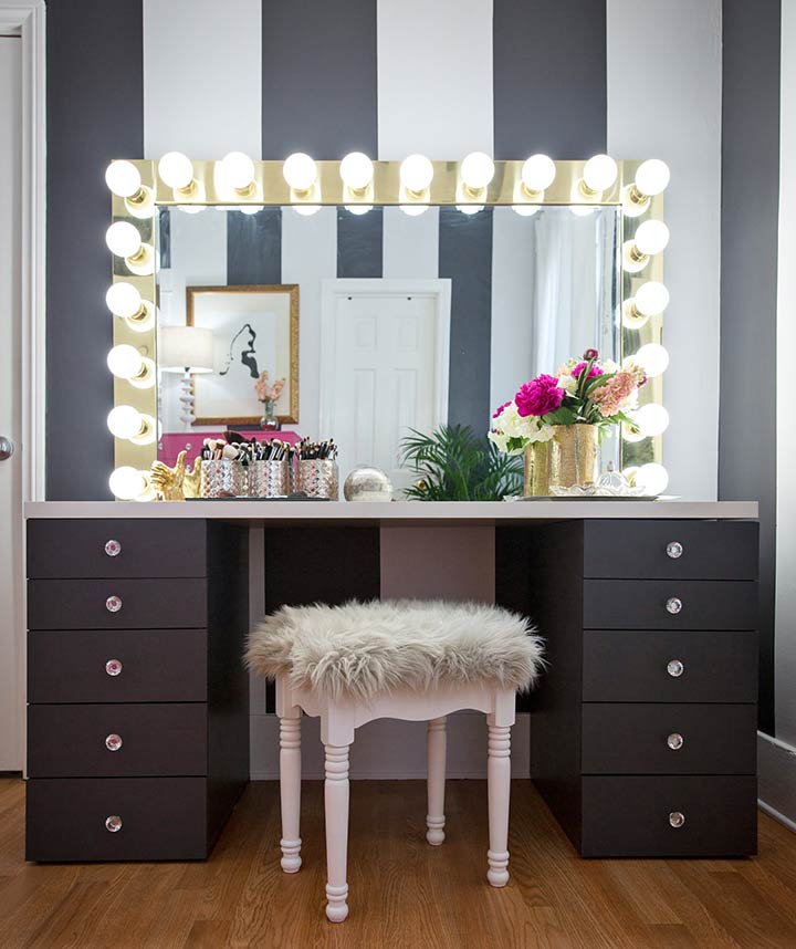 Most popular diy vanity mirror stand for your room #vanityledlightmirror