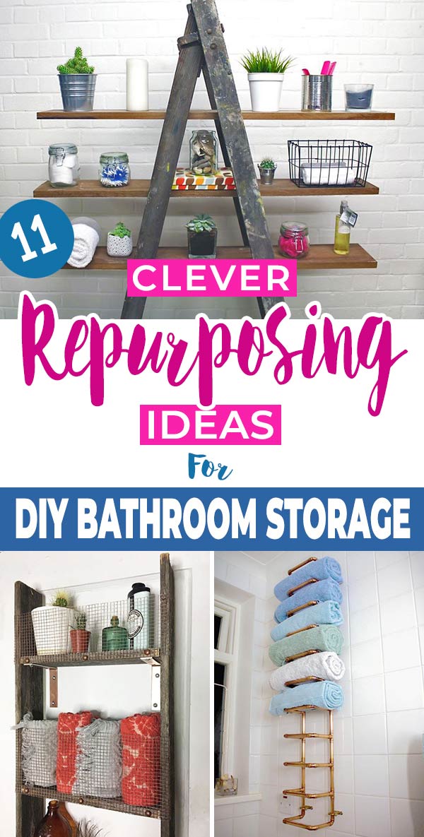 Creative Bathroom Storage Solutions - The Scrap Shoppe