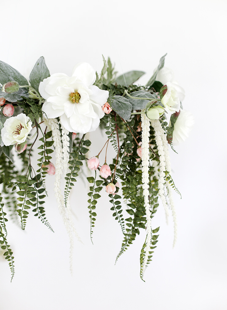 DIY Greenery Table Garland - The Merrythought