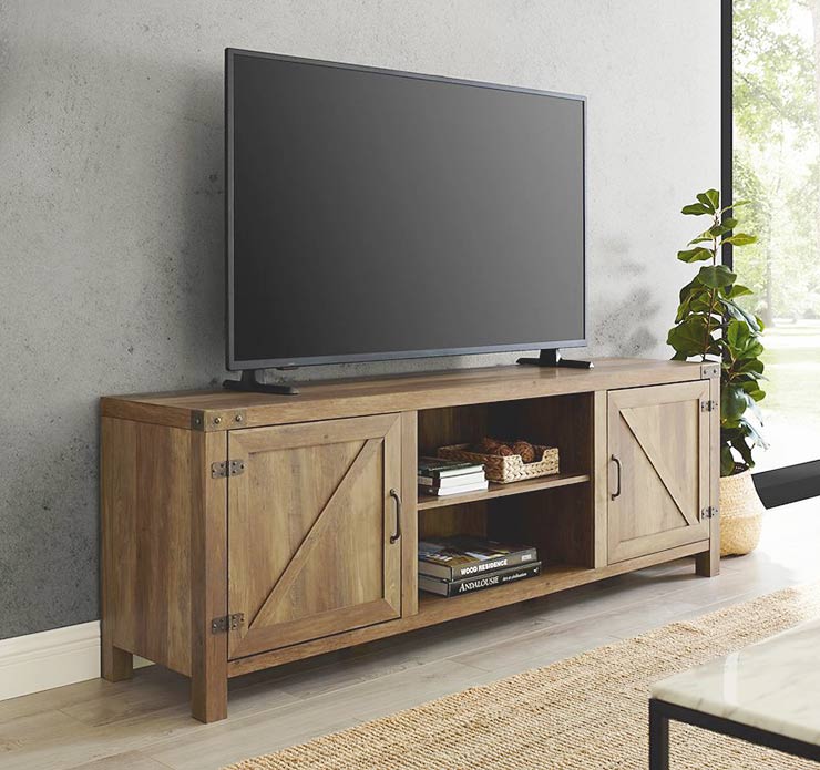 DIY TV Stand & Media Console Ideas • OhMeOhMy Blog