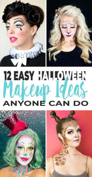 12 Easy Halloween Makeup Ideas Anyone Can Do! • OhMeOhMy Blog