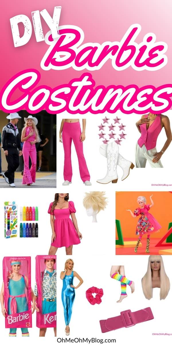 Easy DIY Barbie Costume Ideas for Halloween • OhMeOhMy Blog