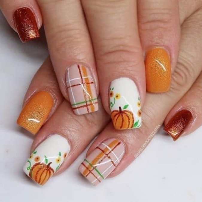 DIY Thanksgiving Nail Ideas Trending Art and Colors for the Season