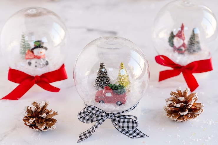 DIY snow globes: How to make winter wonders without water - Think.Make .Share.