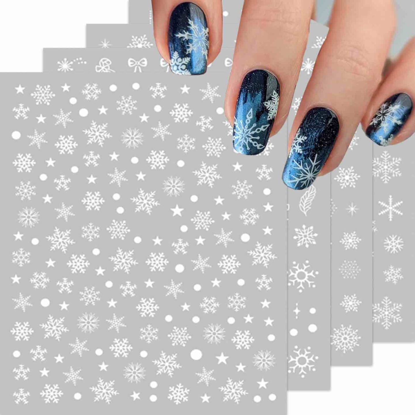 Leelosp 16 Sheets Line Nail Art Stickers French Line Nail India | Ubuy